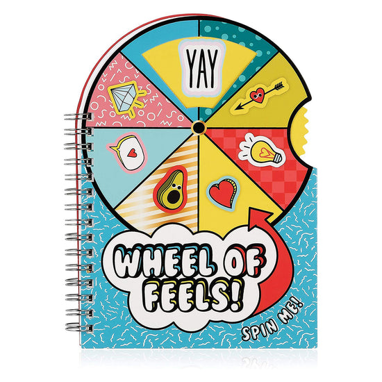 NPW Vibe Squad Wheel of Feels Spinning Notebook