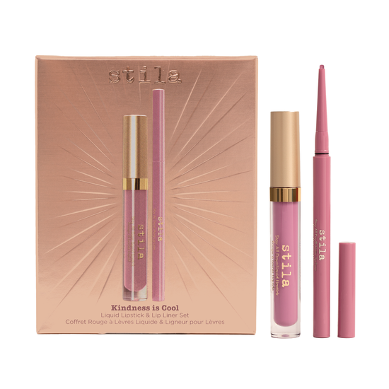 Stila Kindness is Cool - Liquid Lipstick and Lip Liner Set