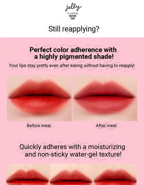 MACQUEEN Jelly Plumping Water Tint - #02 Dahong Red