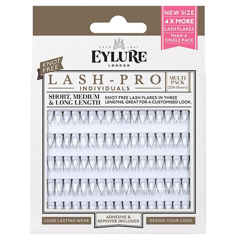 Eylure Lash-Pro Individuals Multipack Knot Free (Contains 216 Flares)