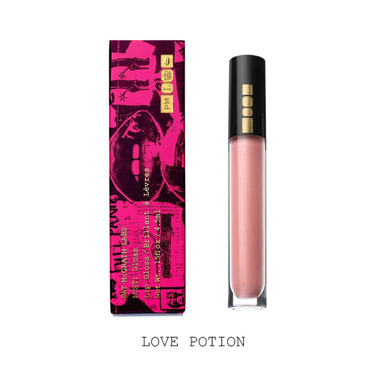 Pat McGrath Lust: Gloss Lip Gloss  - Love Potion (Pale Pink Taupe with Iridescent Pearl)