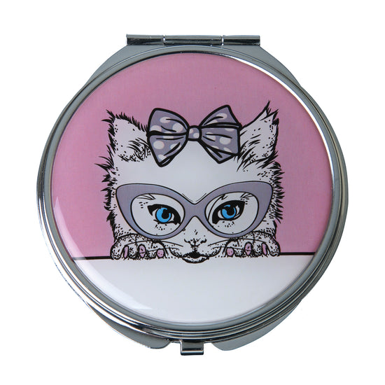 Fancy Metal Goods ‘Cutie’ Cat Mirror Compact Collection