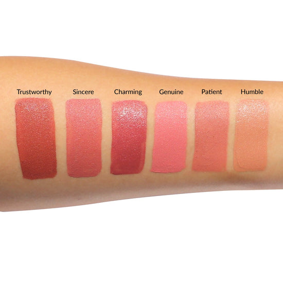 theBalm Cosmetics Meet Matte Hughes NUDE Set of 6 Mini Long-Lasting Liquid Lipsticks