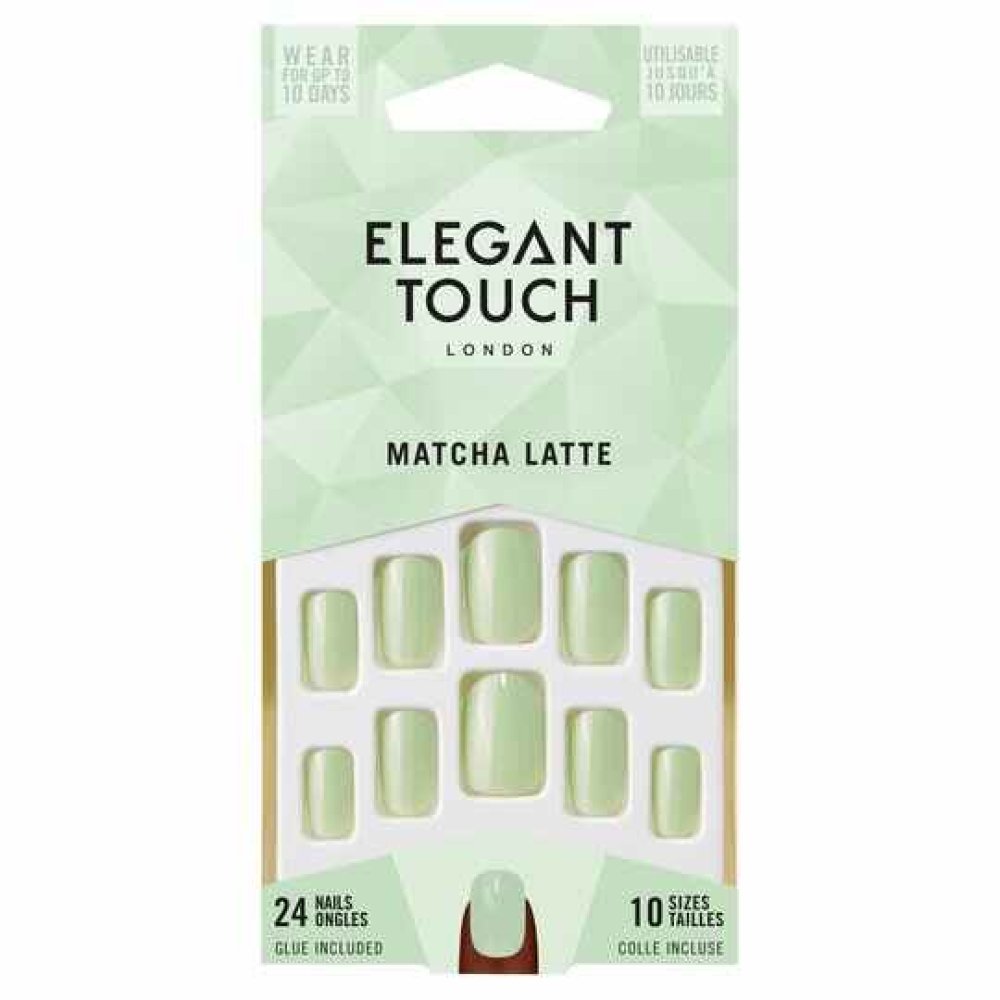 Elegant Touch Core Colour Nails Matcha Latte