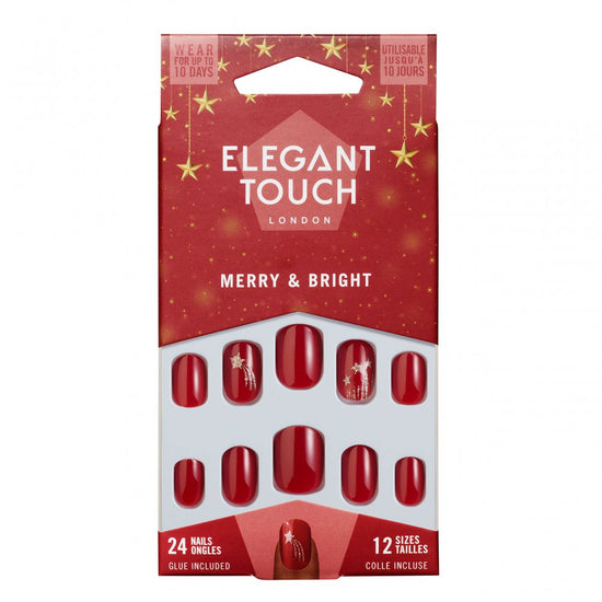 Elegant Touch False Nails - Merry and Bright