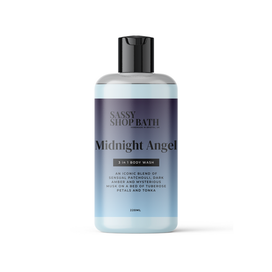 Load image into Gallery viewer, Sassy Shop Bath 220ml 3 in 1 Wash - Midnight Angel
