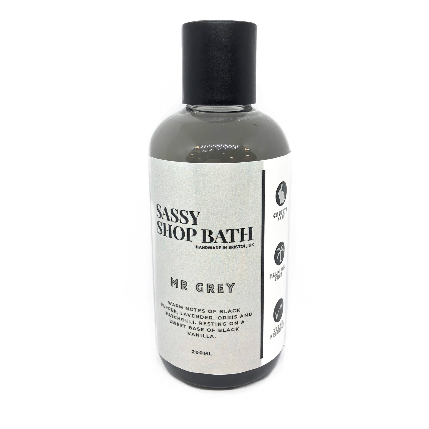 Sassy Shop Bath 3 in 1 Wash - Mr Grey 200ml