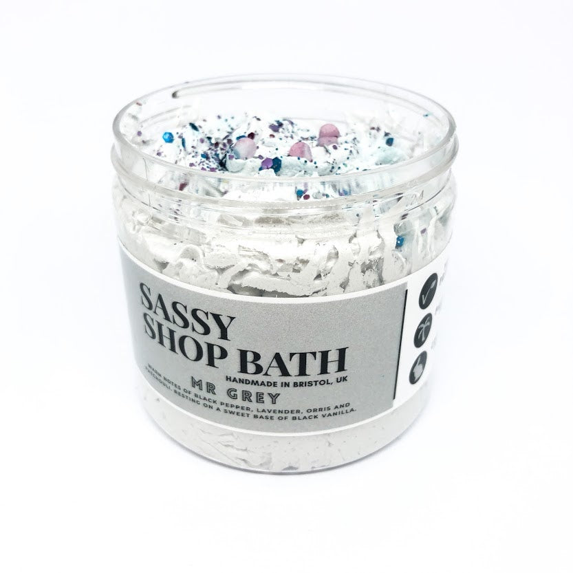 Sassy Shop Bath Whipped Soap - Mr Grey