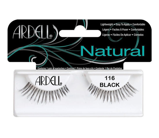 Load image into Gallery viewer, Ardell Natural 116 Black Lashes
