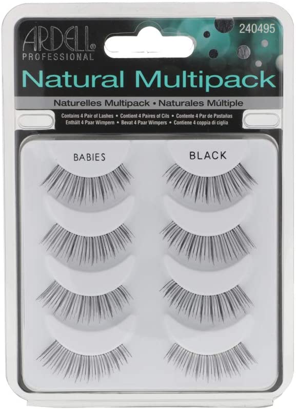 Load image into Gallery viewer, Ardell Natural Lashes Multipack Babies, Black
