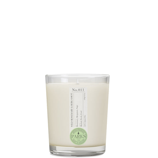 Parks London Home Collection Wild Rosemary and Bergamot Candle 180g