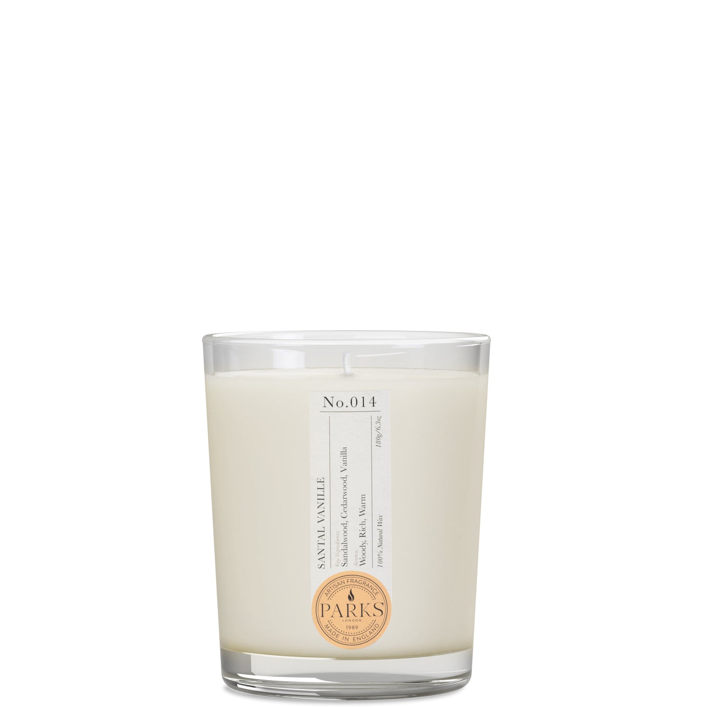 Parks London Home Collection Santal Vanille Candle 180g