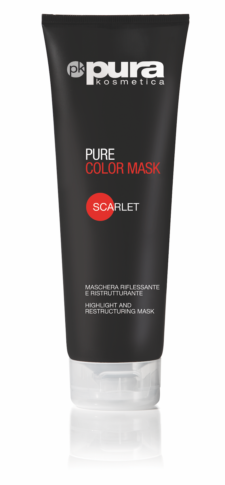 Pura Kosmetica Pure Color Mask Scarlet, 250ml