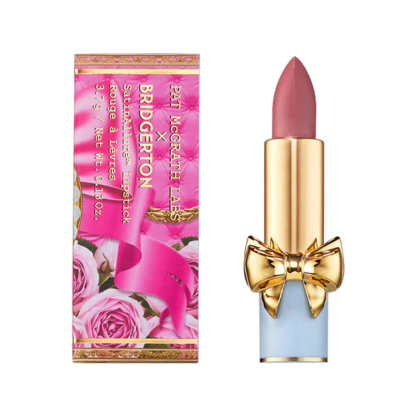 Pat McGrath Labs X Netflix Bridgerton SatinAllure™ Lipstick Veiled Rose (Mid-Tone Mauve Pink)