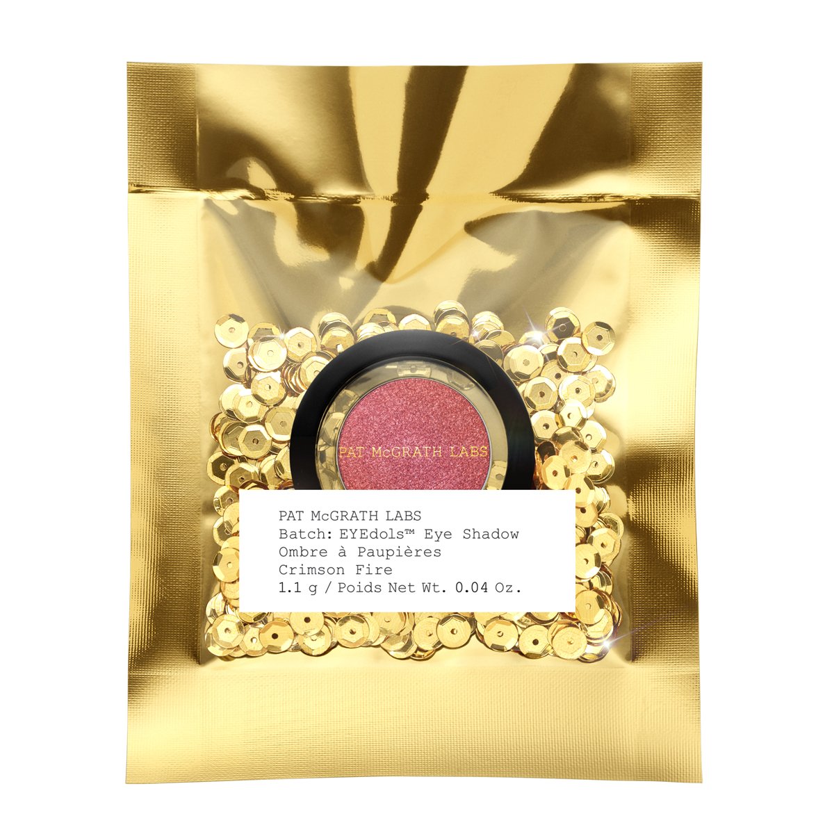 Pat McGrath EYEDOLS™ Metallic Eye Shadow - Crimson Fire (Red Shimmer)