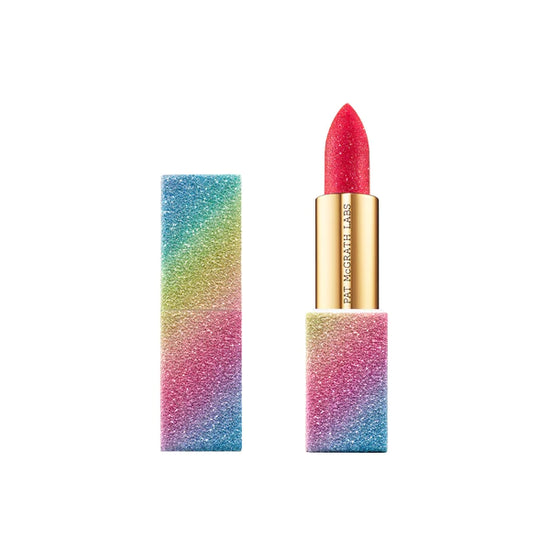 Load image into Gallery viewer, Pat McGrath BlitzTrance Lipstick StarGlaze StarGlaze Rebel Red (Cool Red with Copper Pink Pearl)
