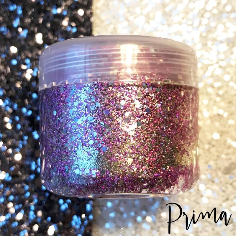 Prima Makeup Holographic Glitter Paste - Chameleon Collection - Pretty in Pink