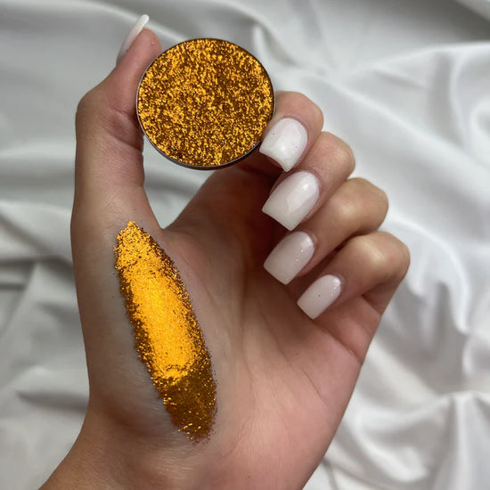 Load image into Gallery viewer, With Love Cosmetics Pressed Glitters - Pumpkin Spice

