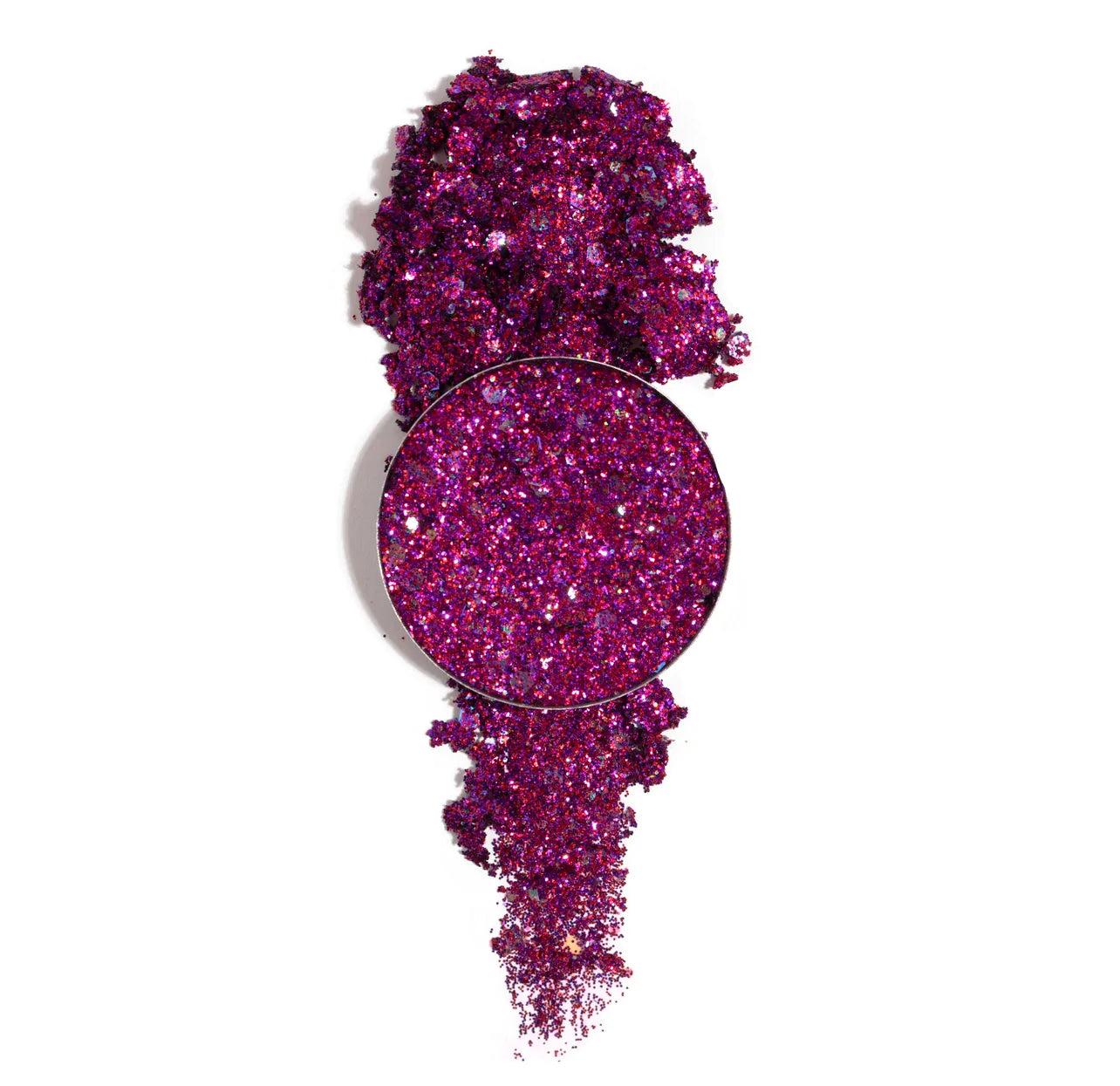 Load image into Gallery viewer, With Love Cosmetics Crushed Diamonds Pressed Glitter - Purple
