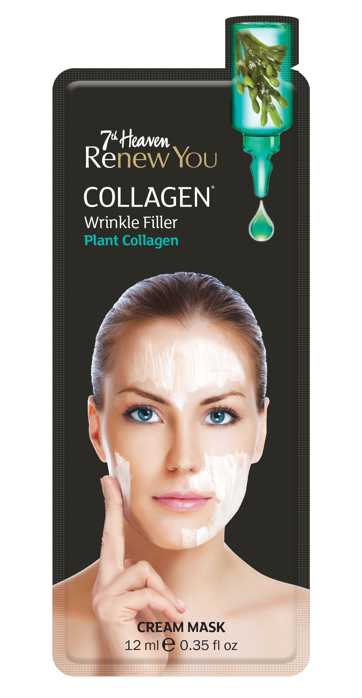 th Heaven Renew You Collagen* Cream Mask with Active Pelvetia Seaweed to Boost Collagen Production for Rehydrated and Radiant Skin - Ideal for All Skin Types