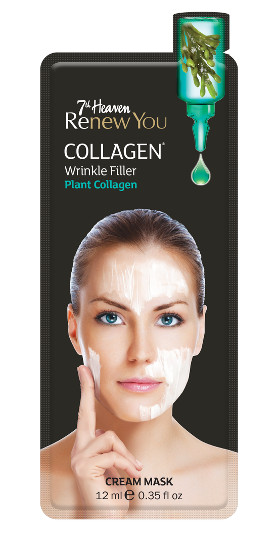 th Heaven Renew You Collagen* Cream Mask with Active Pelvetia Seaweed to Boost Collagen Production for Rehydrated and Radiant Skin - Ideal for All Skin Types