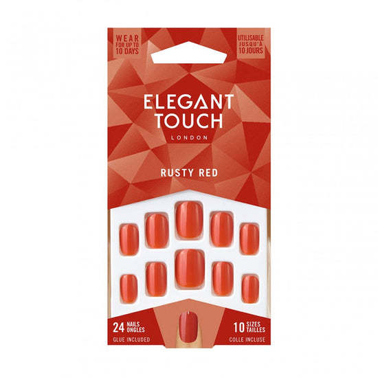 Elegant Touch Nails Rusty Red