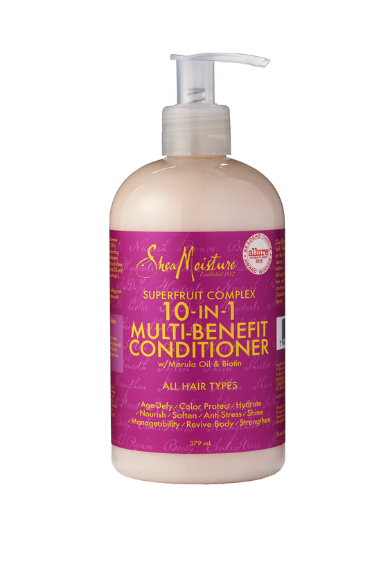 Load image into Gallery viewer, SheaMoisture Superfruit 10-in-1 Multi Benefit Conditioner 379ml
