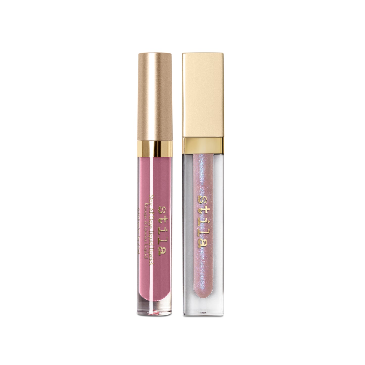 Load image into Gallery viewer, Stila Pink Harmony Liquid Lipstick &amp;amp; Lip Gloss Set
