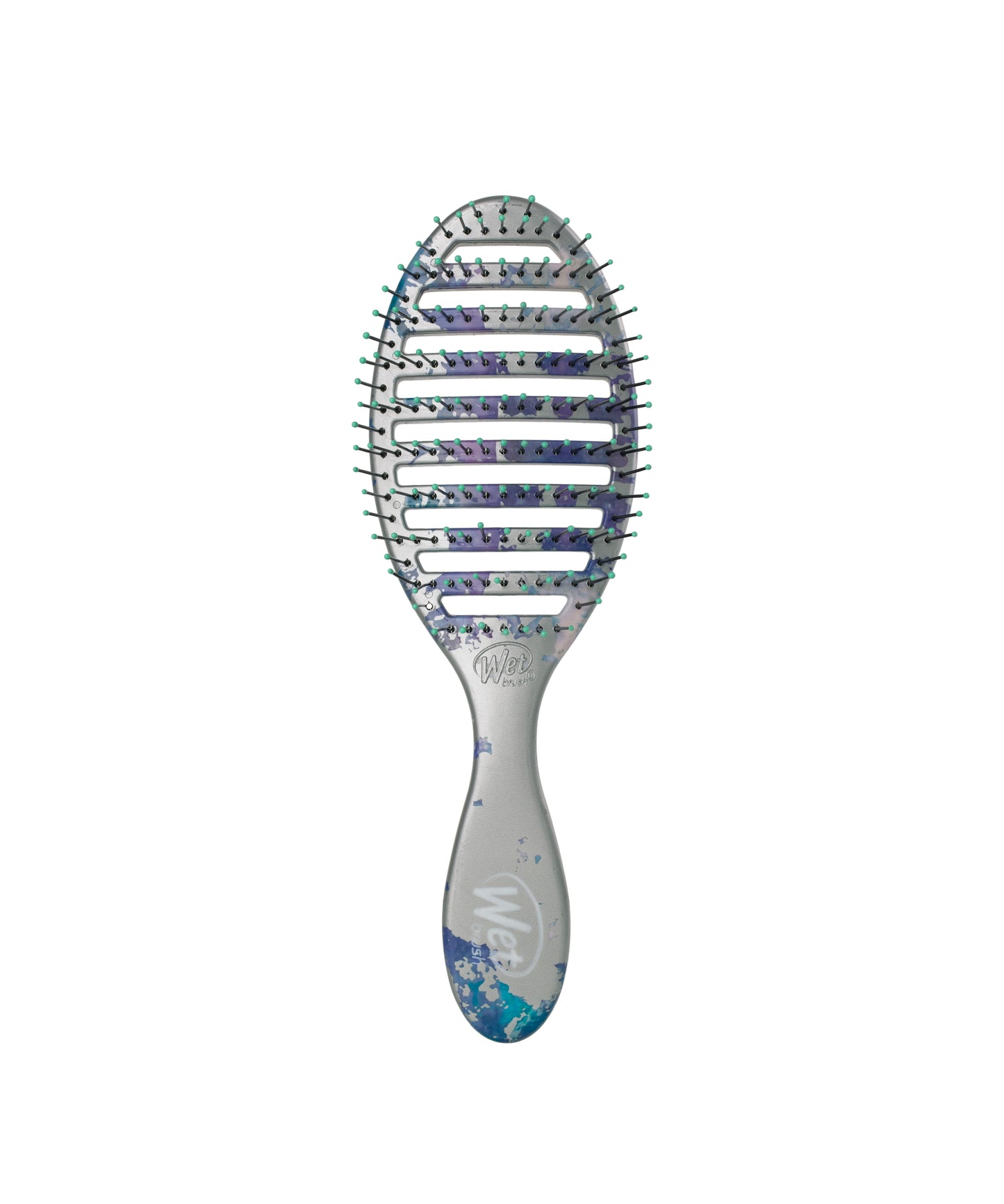 Wet Brush Limited Edition Stellar Skies Speed Dry Detangle Hair Brush - Turquoise Skies
