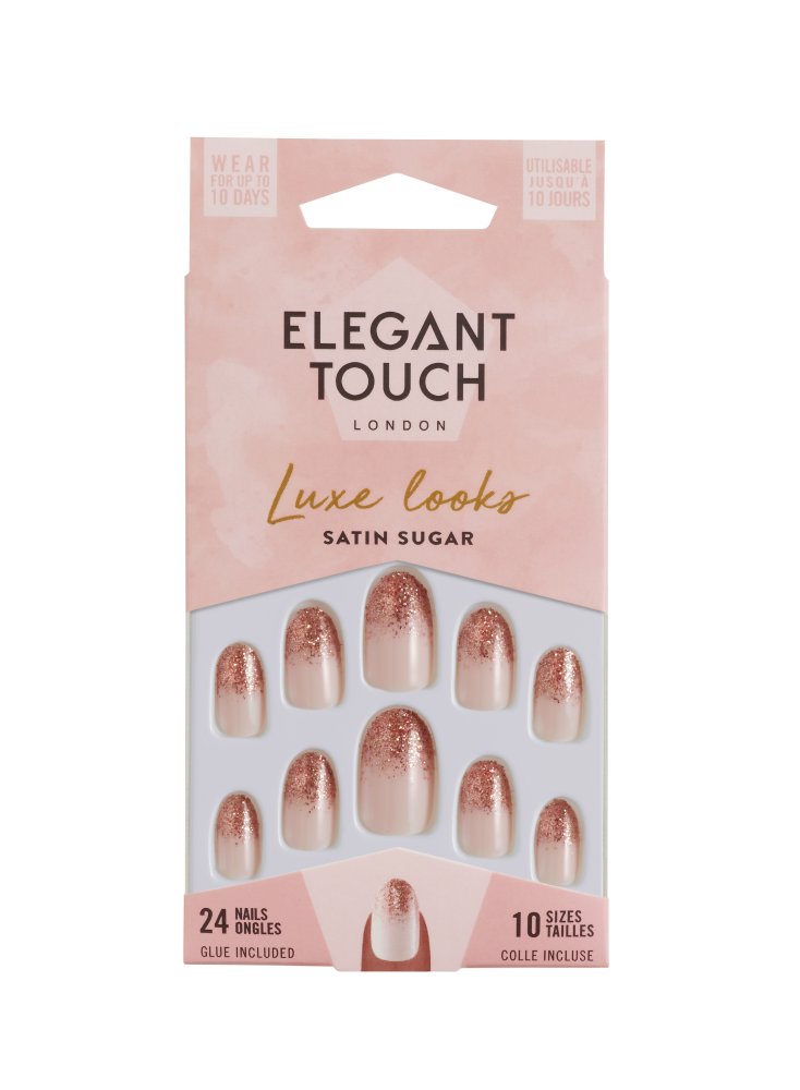 Elegant Touch Luxe Nails Satin Sugar