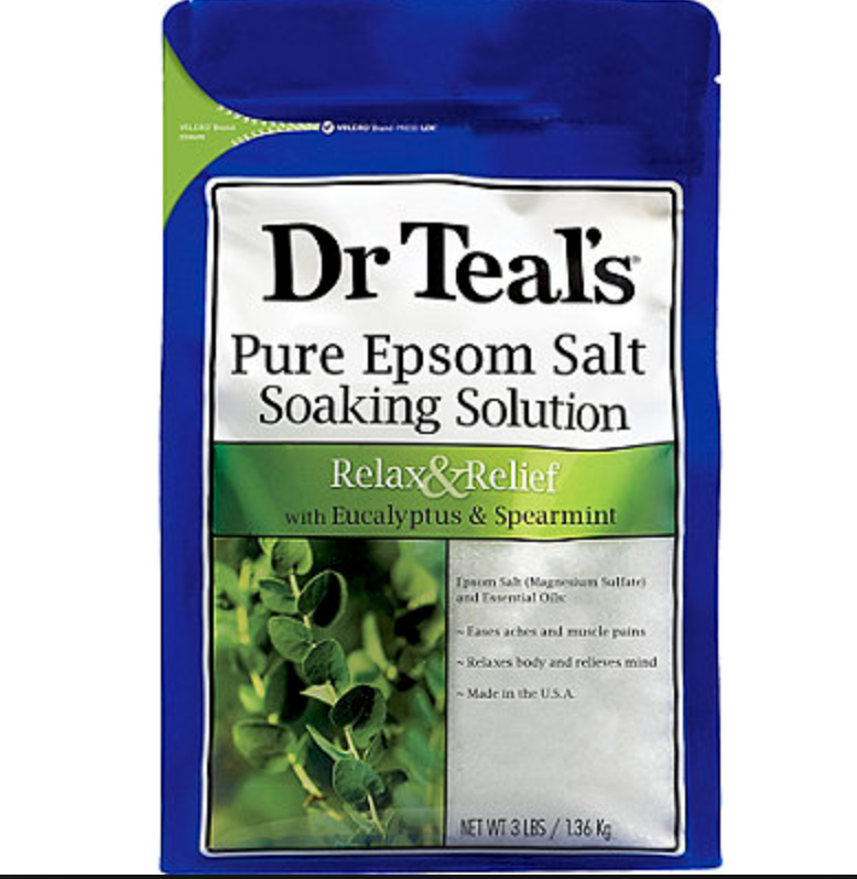 Dr Teal's Relax & Relief Eucalyptus & Spearmint Soaking Salt Solution, 1.36kg