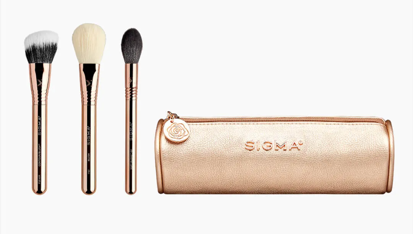 Load image into Gallery viewer, Sigma Beauty Bloom and Glow Brush Set
