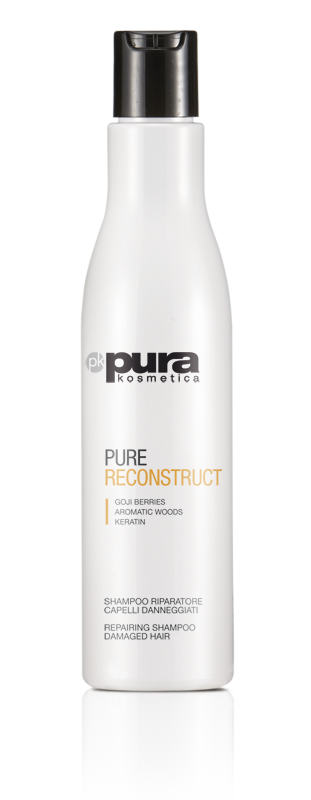Load image into Gallery viewer, Pura Kosmetica Pure Reconstruct Repairing Shampoo for Damaged Hair, 250ml
