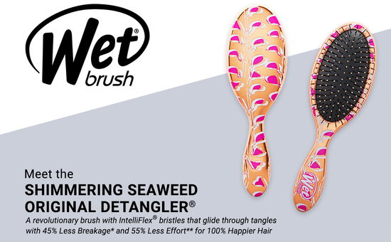 Load image into Gallery viewer, Wet Brush Original Detangler Osmosis Collection - Shimmering Seaweed
