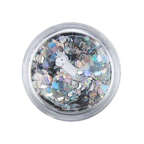 Prima Makeup Unicorn Poop Glitter Paste - Silver Lining