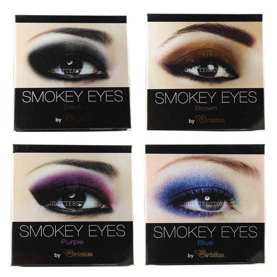 Christian Faye Smokey Eye 6 Colour Palette in Black