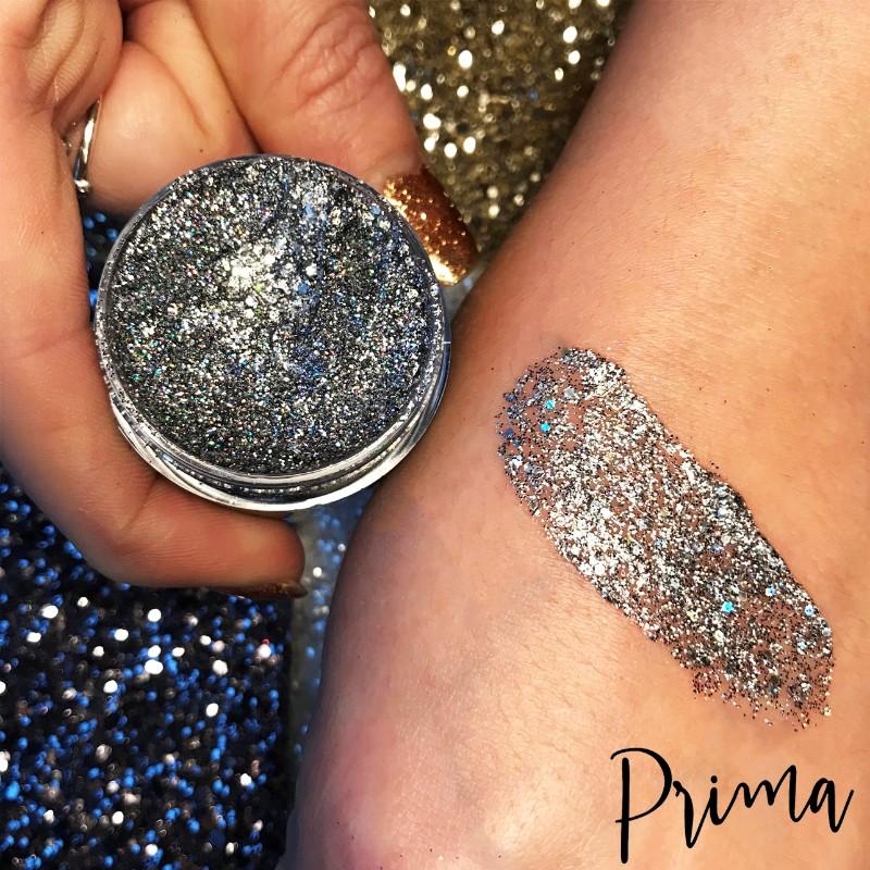 Prima Makeup Holographic Glitter Paste - Chameleon Collection - Steel My Heart