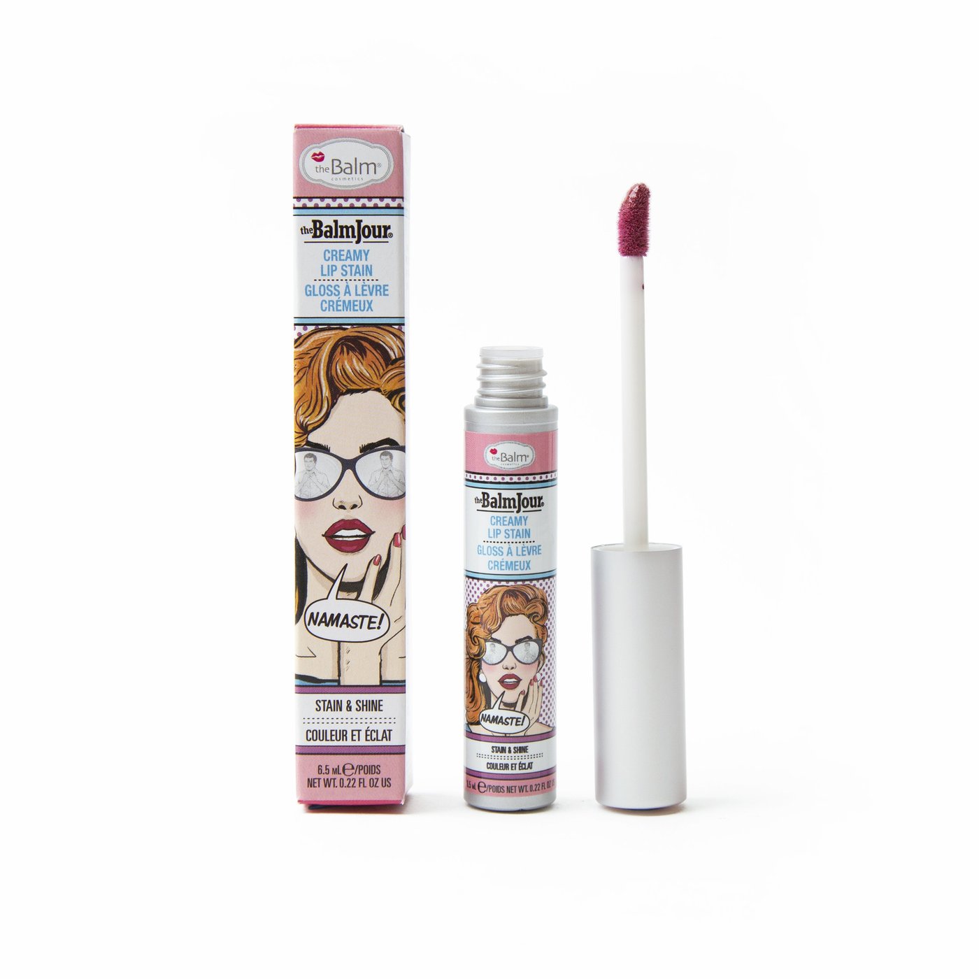 theBalm Cosmetics THEBALMJOUR® Lip Stain - Namaste! - Rose Mauve