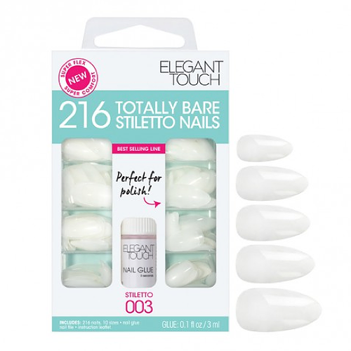 Elegant Touch Totally Bare Stiletto Nails - Bumper Kit