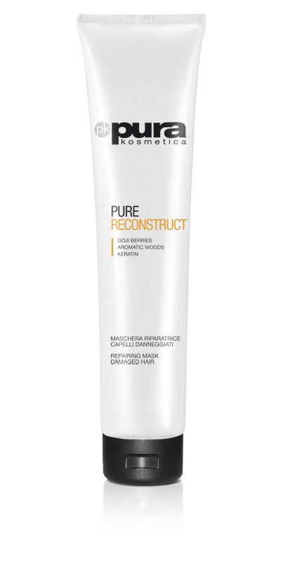 Load image into Gallery viewer, Pura Kosmetica Pure Reconstruct Repairing Mask for Damaged Hair, 200ml
