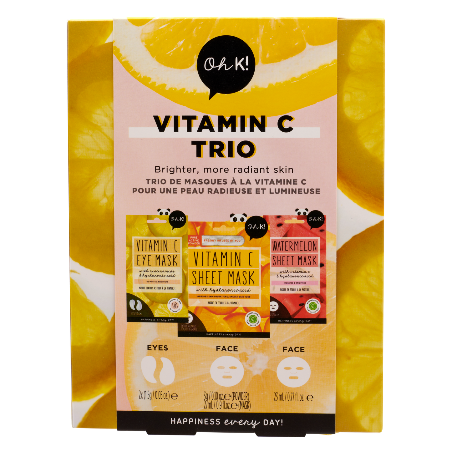 Oh K! Vitamin C Trio Mask Set