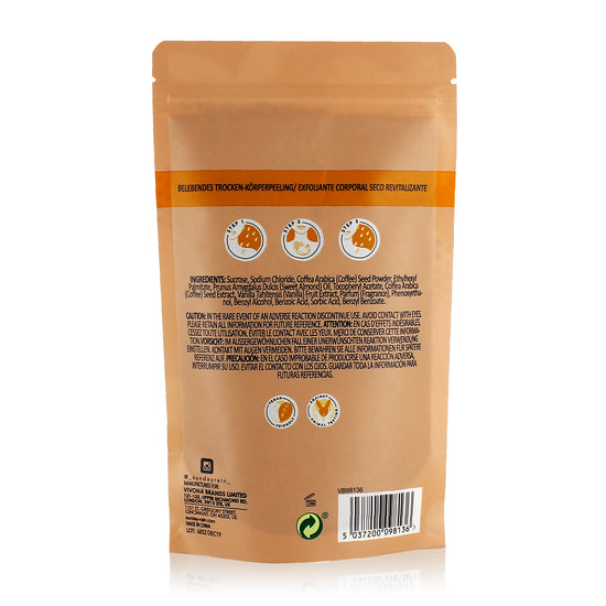 Sunday Rain Coffee and Vanilla Energizing Dry Body Scrub, 170g