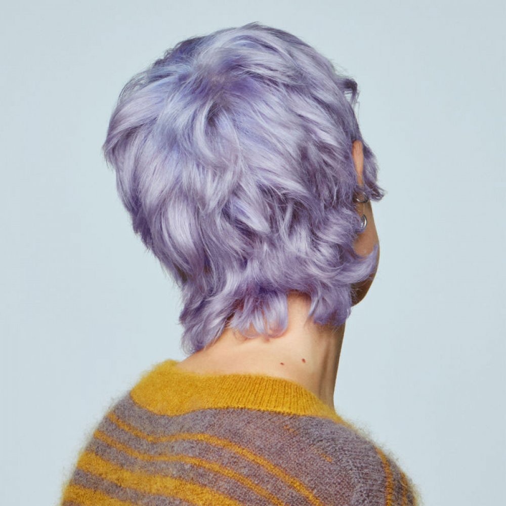 Bleach London Super Cool Semi-Permanent Hair Colour Cream 150 ml, Violet Skies