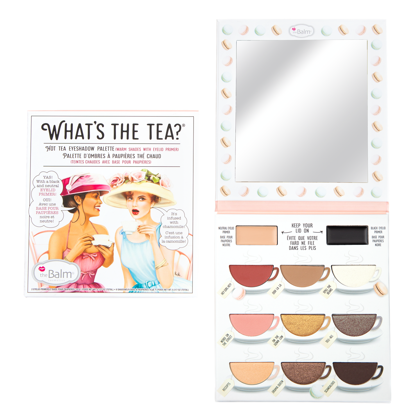 theBalm Cosmetics What's The Tea?® Hot Tea Eyeshadow Palette