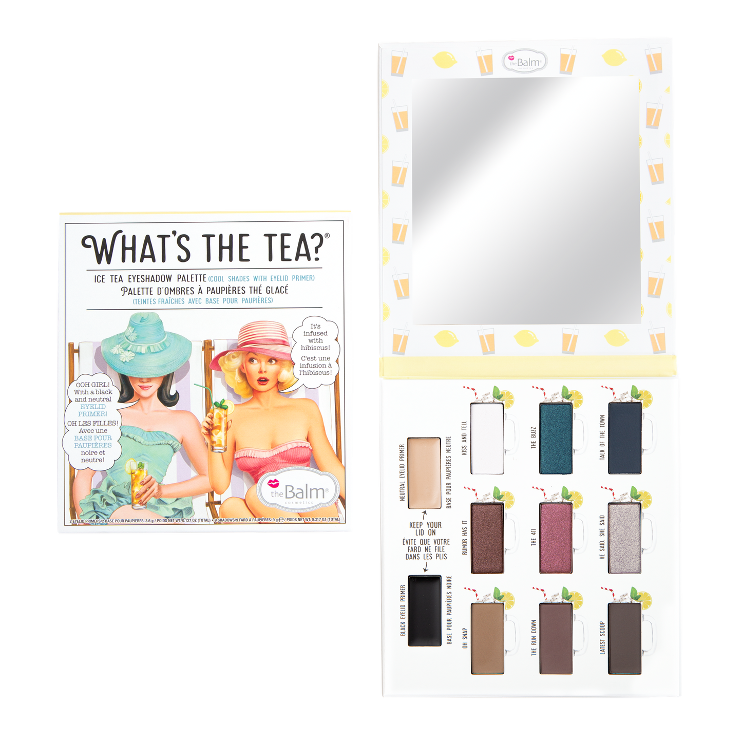 theBalm Cosmetics What's The Tea?® Ice Tea Eyeshadow Palette