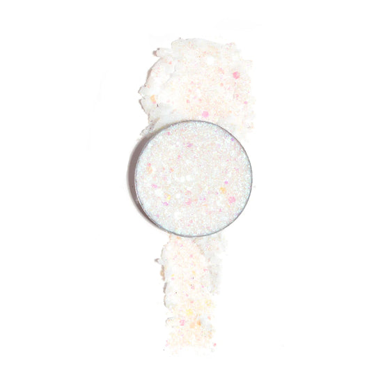 Load image into Gallery viewer, With Love Cosmetics Crushed Diamonds Pressed Glitter -White

