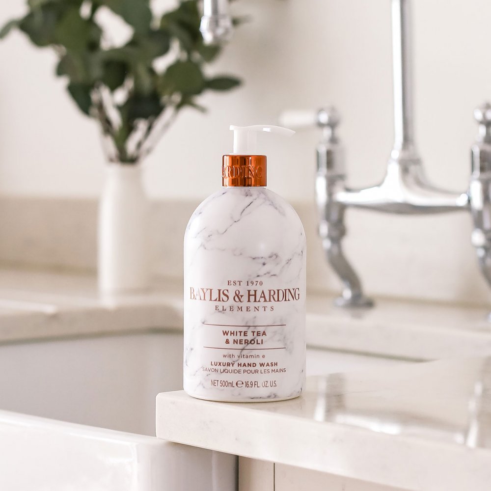 Baylis & Harding Elements Hand Wash White Tea & Neroli 500ml Beauty