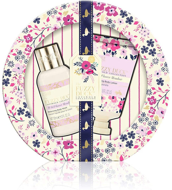 Baylis & Harding Fuzzy Duck Cotswold Floral Small Hatbox Collection Gift Set