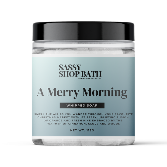 Sassy Shop Bath Whipped Soap - A Merry Morning