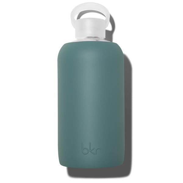 bkr the Original Glass Water Bottle Juniper 1 litre